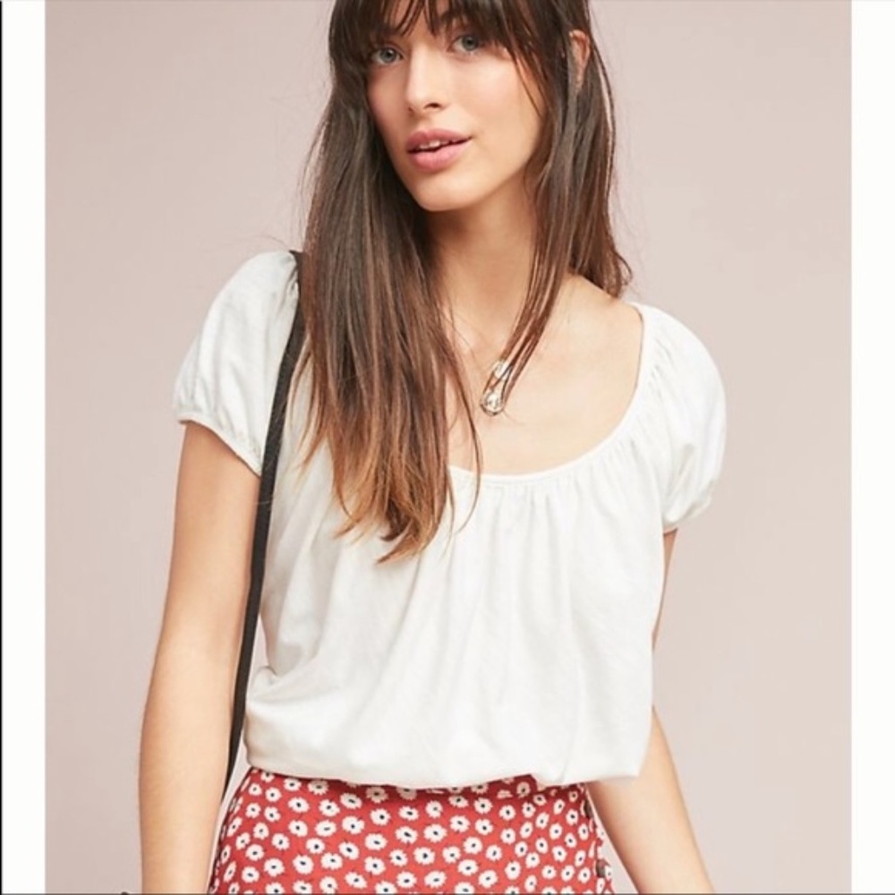 NWT Anthropologie Meadowlands Off-The-Shoulder TOP